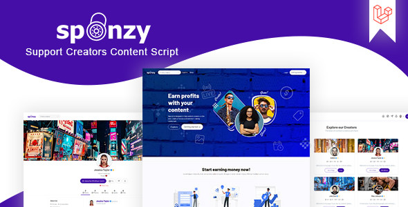 Sponzy 6.5 - Support Creators Content Script